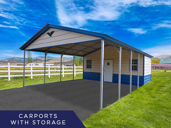 RV Carports With Living Space