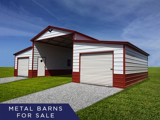 Metal Barns For Sale